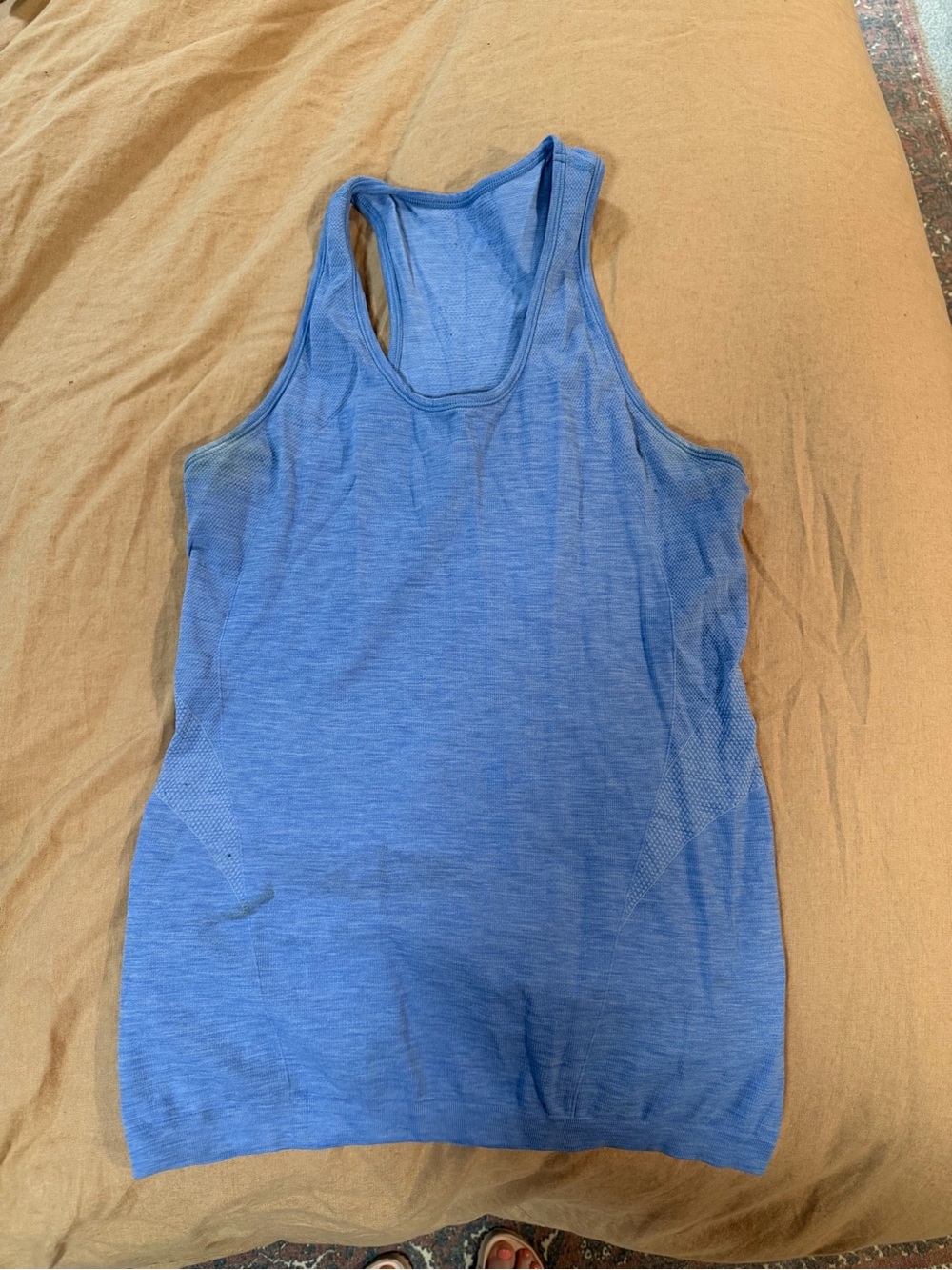 Sweaty Betty Blue Racerback Tank Top